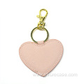 metal key chain leather chain round key ring